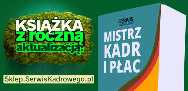 Książka dla kadr i płac z roczną aktualizacją!