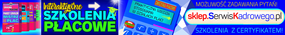 Szkolenia płacowe, które uczą zawodu! - (praktyczne ćwiczenia płacowe, nagrania audio, możliwość zadawania pytań, imienny certyfikat z dostępem na 365 dni)