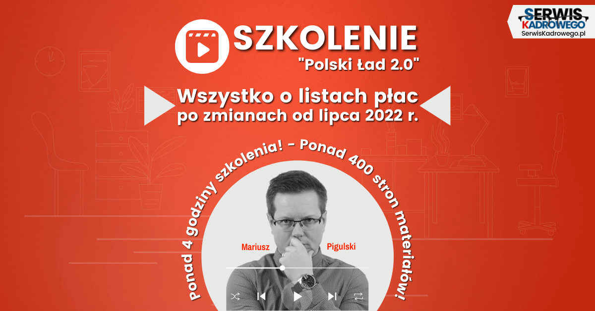 Szkolenie Polski Ład 2.0