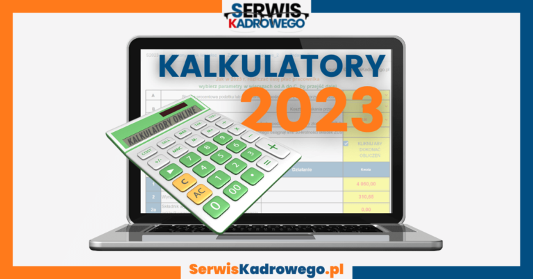 Kalkulator Wynagrodzeń 2023 Umowa O Pracę I Zlecenie - Wyliczenia Z ...