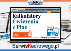 Kalkulatory Ćwiczenia z Płac