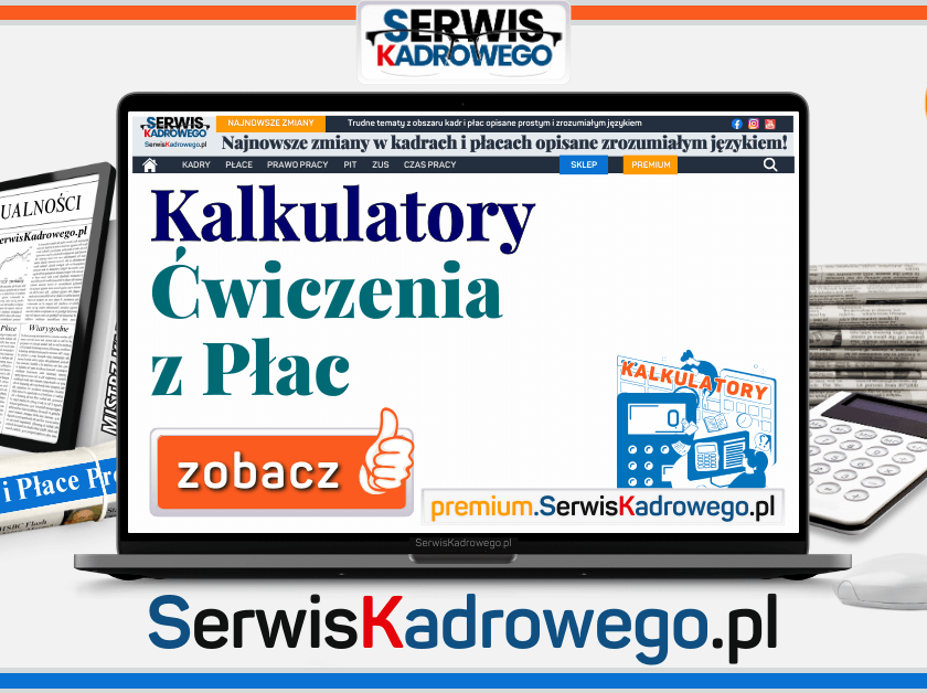 Kalkulatory Ćwiczenia z Płac