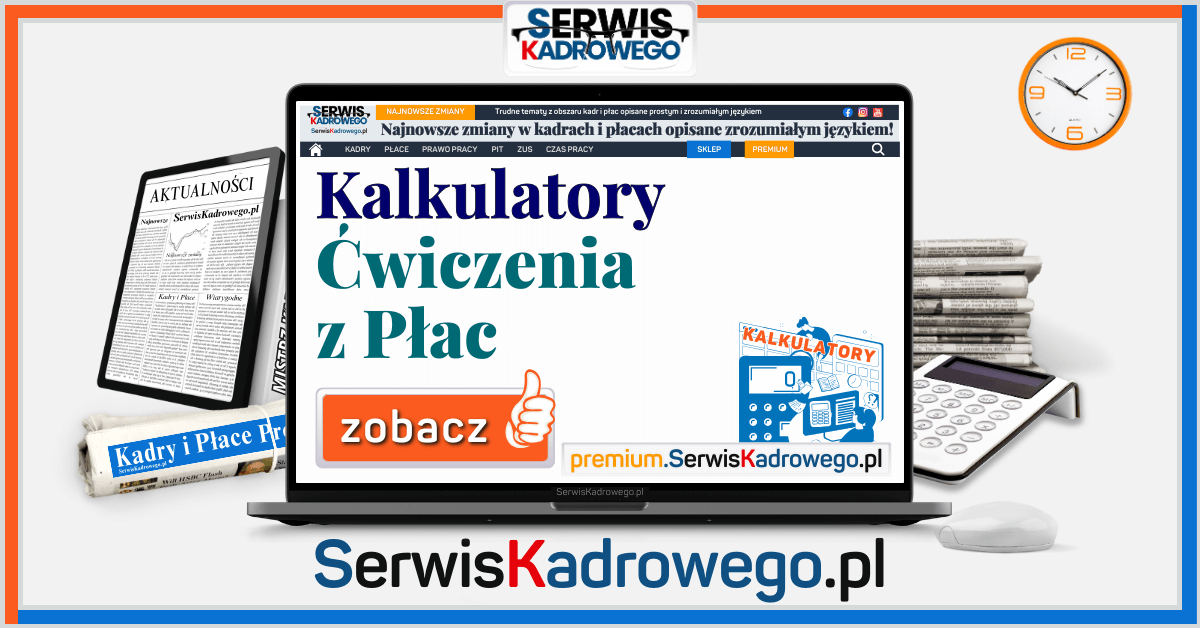 Kalkulatory Ćwiczenia z Płac