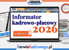 Informator kadrowo-płacowy 2026 r.