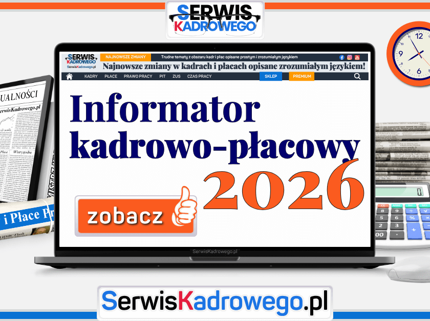 Informator kadrowo-płacowy 2026 r.