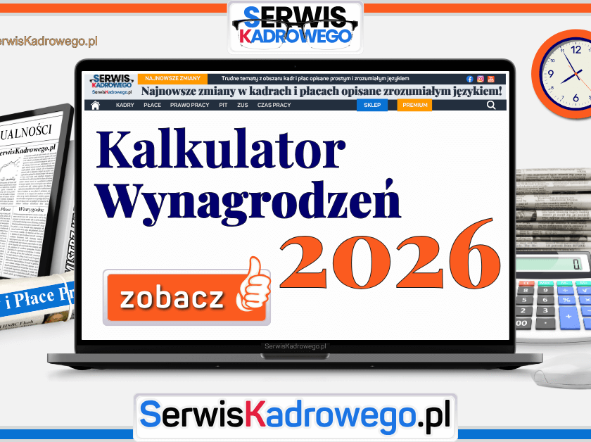 Kalkulator Wynagrodzeń 2026 r.