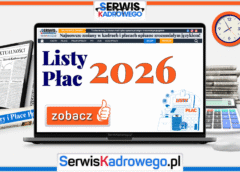 Listy płac 2026 r.