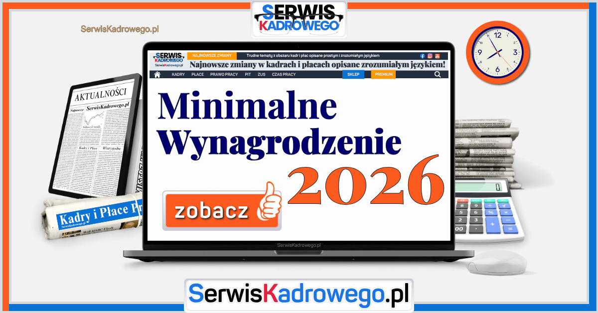Minimalne Wynagrodzenie 2026 r.