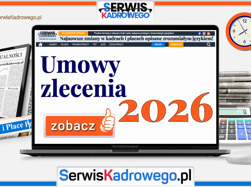 Umowy zlecenia 2026 r.